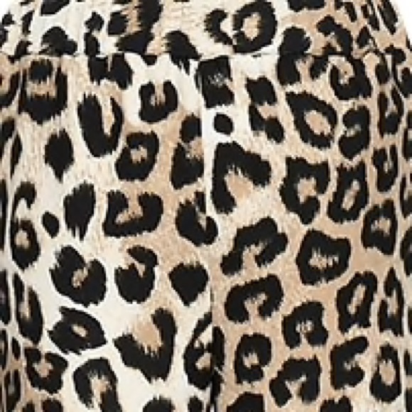 BANANA REPUBLIC Hayden Fit Leopard Ankle Pant S - Picture 3 of 8